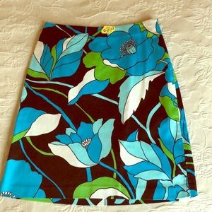 Floral Stretch Skirt